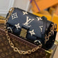 LV M45859 Shoulder Bag With OG Double Box & Dust Bag Black - LABLEWHORE.COM