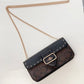 COACH MORGAN SIGNATURE COLOR BLOCK CHAIN CROSSBODY SLING - LABLEWHORE.COM