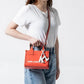 KARL LAGERFELD KSquare Embossed Tote Bag With OG Box & Dust Bag - LABLEWHORE.COM
