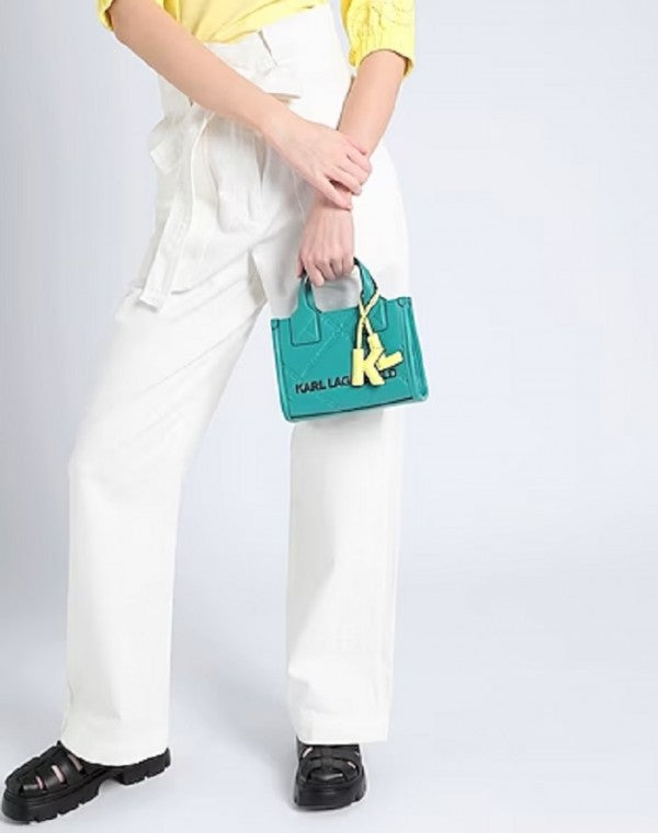 KARL LAGERFELD KSquare Embossed Tote Bag With OG Box & Dust Bag - LABLEWHORE.COM