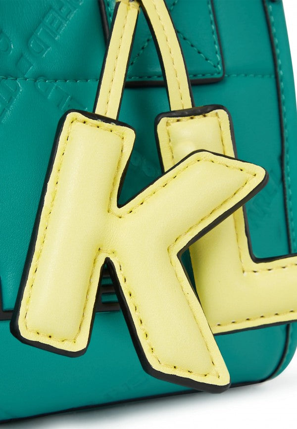 KARL LAGERFELD KSquare Embossed Tote Bag With OG Box & Dust Bag - LABLEWHORE.COM