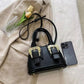 Versace Jeans Couture Baroque Buckle Bag With OG Box & Dust Bag - LABLEWHORE.COM