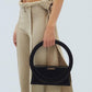 Jacquemus Le Sac Rond Bag With OG Box Dust Bag & Extra Sling Belt