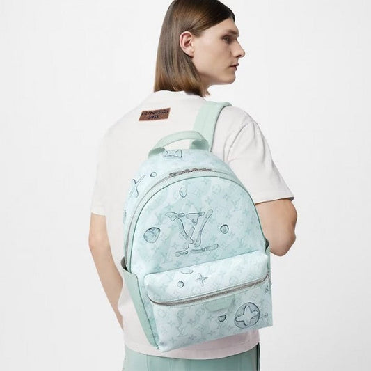 Louis Vuitton LV Discovery Premium Monogram Unisex Backpack With Dust Bag