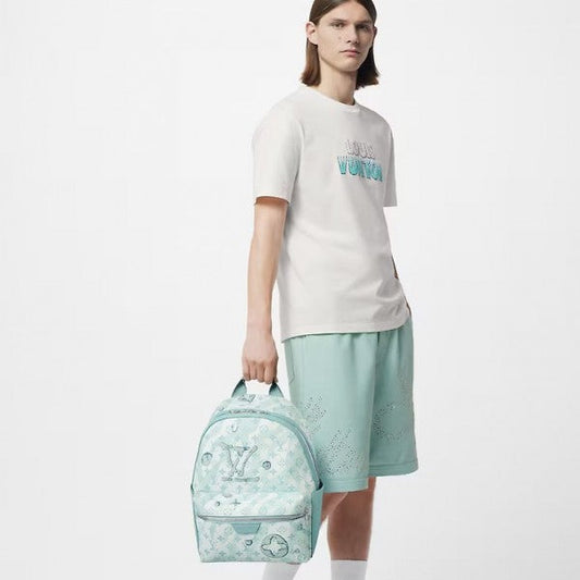 Louis Vuitton LV Discovery Premium Monogram Unisex Backpack With Dust Bag