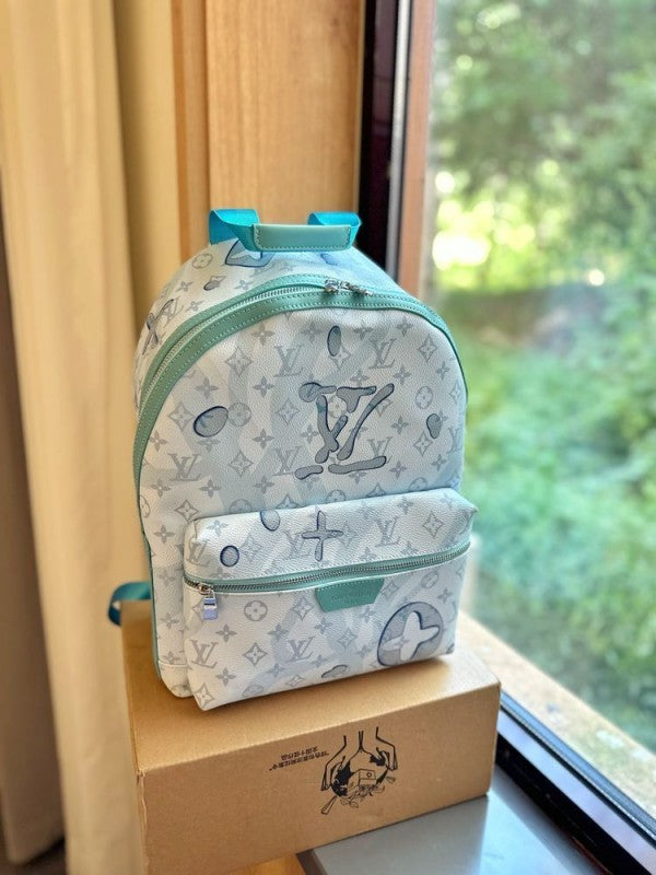 Louis Vuitton LV Discovery Premium Monogram Unisex Backpack With Dust Bag