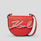 Karl Lagerfeld K Signature Round Cross Body Shoulder Bag With OG Box & Dust Bag
