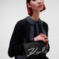Karl Lagerfeld K Signature Round Cross Body Shoulder Bag With OG Box & Dust Bag