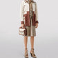 Burberry Two-tone Canvas and Leather Pocket Bag With OG Box & Dust Bag