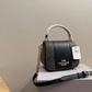 COACH LYSA TOP HANDLE TOP QUALITY BAG WITH FINE FINISHED METAL LOGO