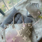 Louis Vuitton Neverfull Tote Bag Premium Quality With Extra Pouch & Dust Bag - OMBRE