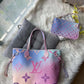 Louis Vuitton Neverfull Tote Bag Premium Quality With Extra Pouch & Dust Bag - OMBRE