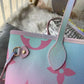 Louis Vuitton Neverfull Tote Bag Premium Quality With Extra Pouch & Dust Bag - OMBRE