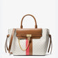 MICHAEL KORS HAMILTON LEGACY LOGO STRIPE BAGS