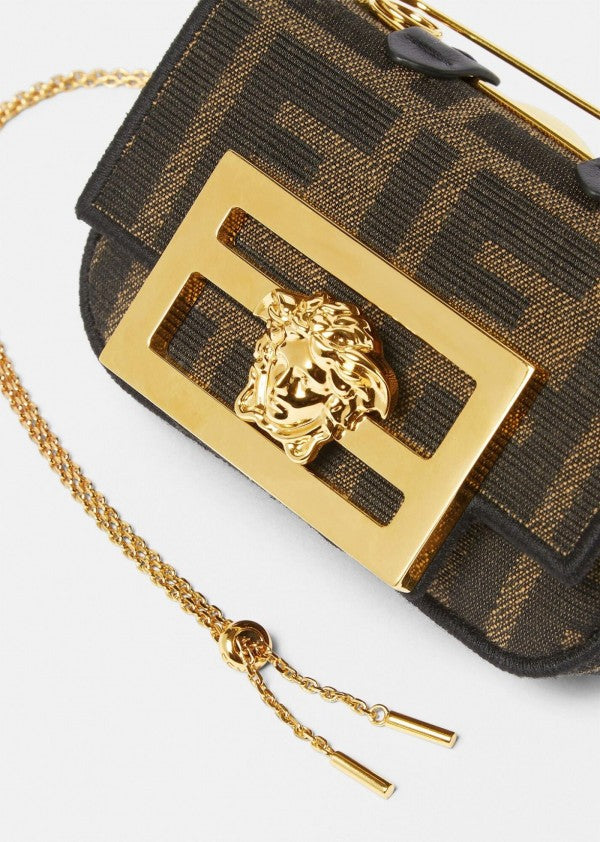 Fendi Fendace Nano Baguette Limited Edition Bag With OG Box