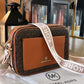 Michael Kors Logo Print Maeve Crossbody Bag
