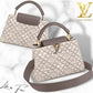 Louis Vuitton LV Capucines Premium Quality Leather Bag With OG Box & Dust Bag
