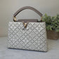 Louis Vuitton LV Capucines Premium Quality Leather Bag With OG Box & Dust Bag