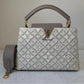 Louis Vuitton LV Capucines Premium Quality Leather Bag With OG Box & Dust Bag