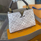 Louis Vuitton LV Capucines Premium Quality Leather Bag With OG Box & Dust Bag