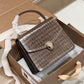 BVLGARI SERPENTI CROCO TOP HANDLE BAGS