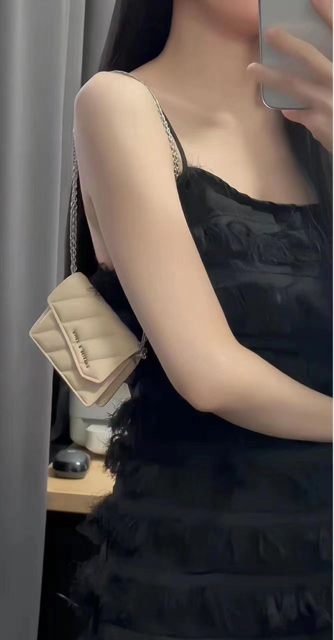 Charles & Keith Mini Asymmetric Flap Sling Bag With OG Box