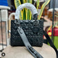Dior Lady Bag With Dust Bag & Extra Shoulder Strap
