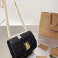 Burberry TB Monogram Quilted Shoulder Bag