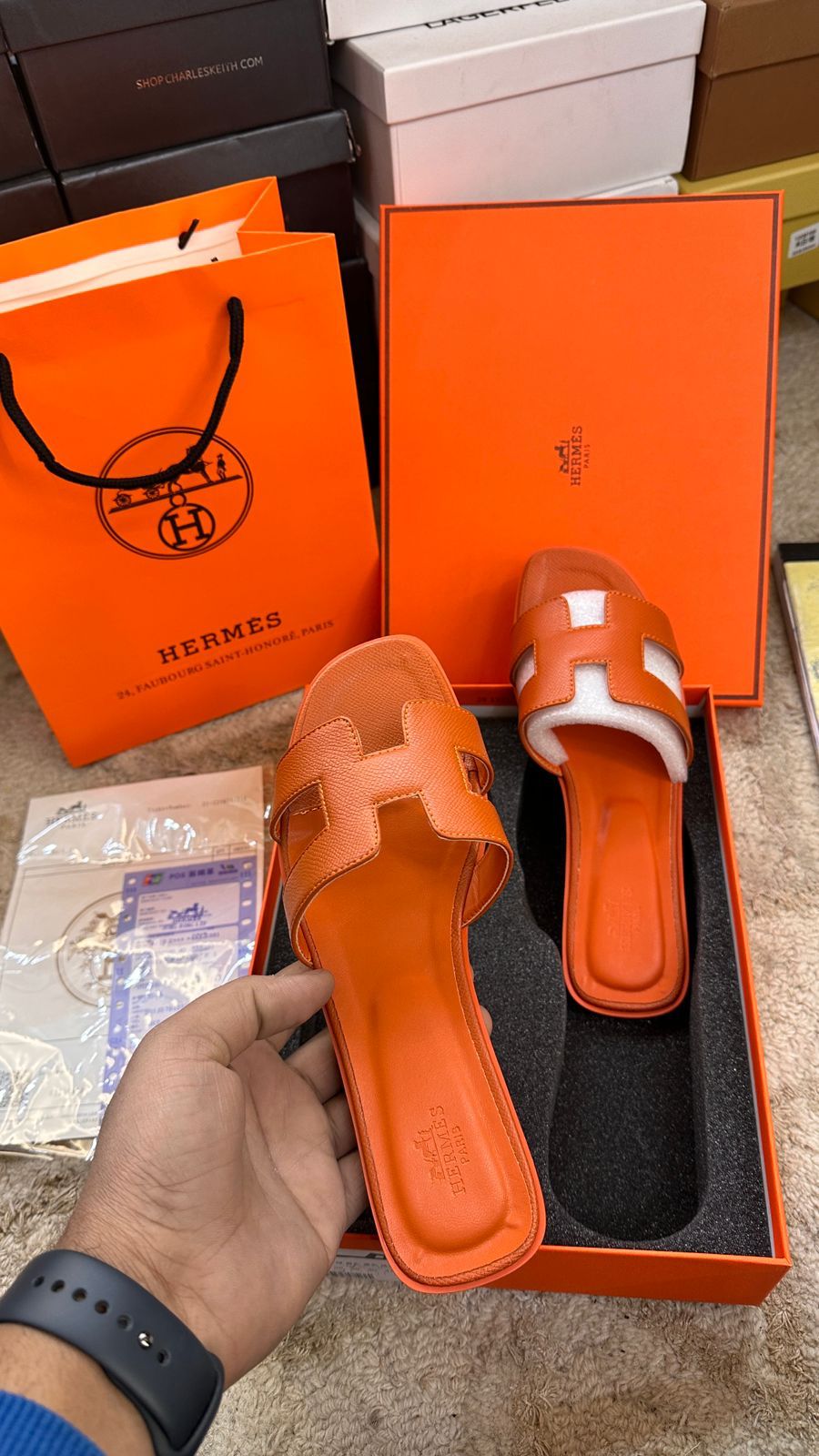 HERMES THE MOST AWAITED  SLIPPERS FLATS