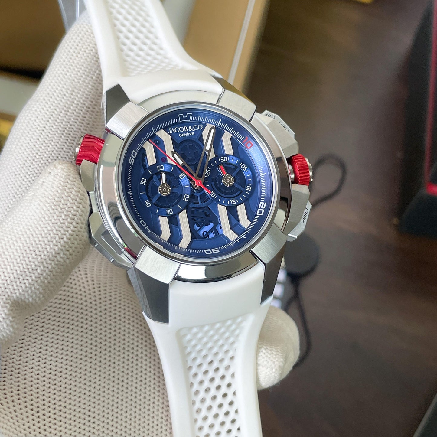 NEW ARRIVAL JACOB&CO EPIC X CHRONOGRAPH WATCH