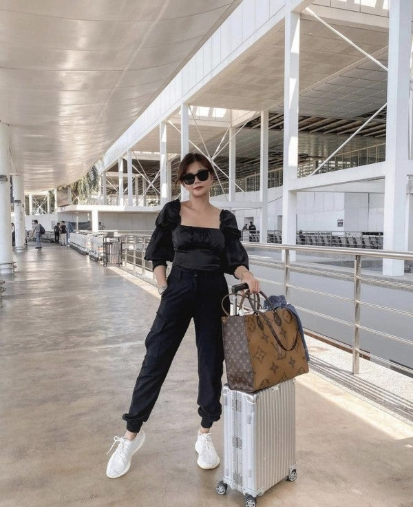 Louis Vuitton On The Go – Monogram Premium Leather Tote Bag