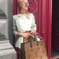 Louis Vuitton On The Go – Monogram Premium Leather Tote Bag