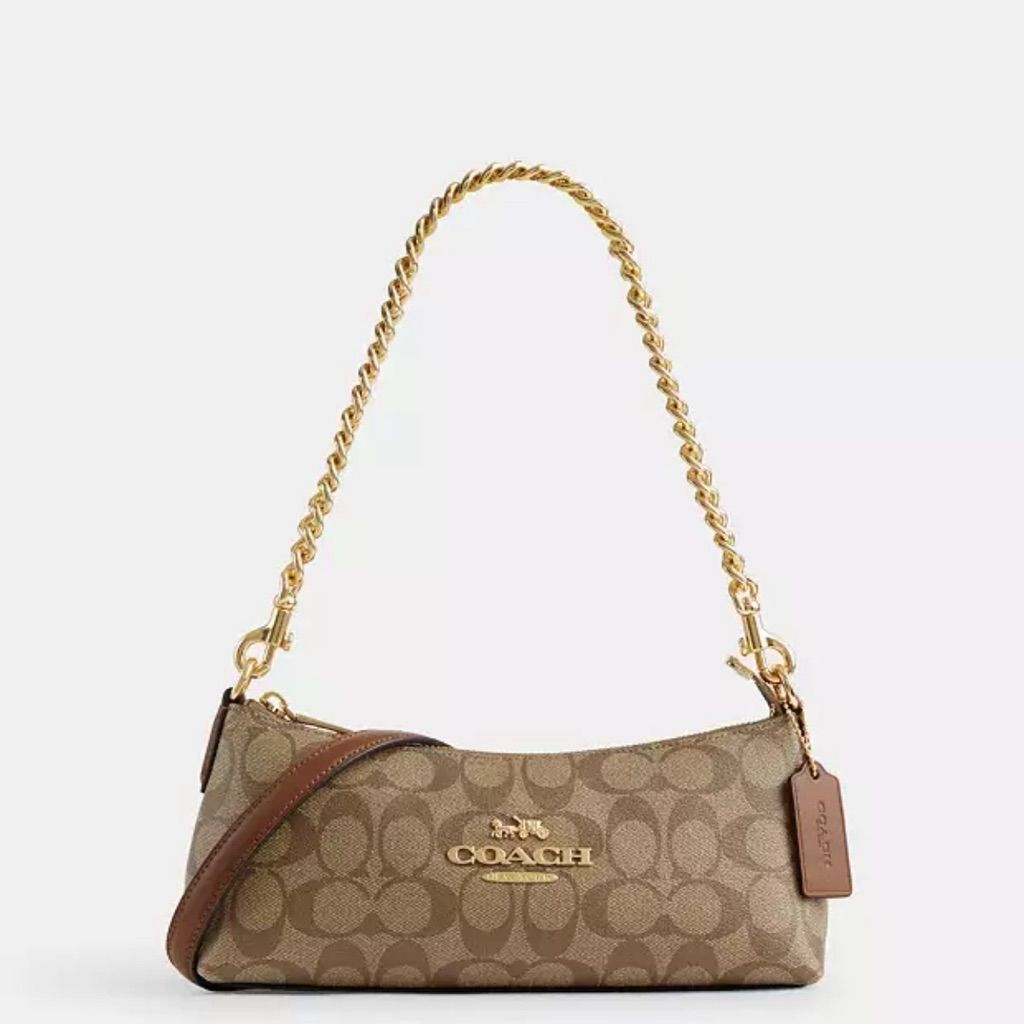 COACH CHARLOTTE HAND SLING BAG