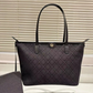 Tory Burch Monogram Tote With OG Box & Dust Bag & Extra Pouch