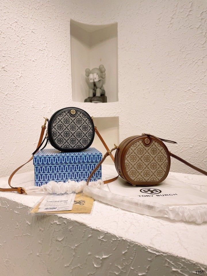 TORY BURCH T JACQUARD PETITE MOON SLING BAG