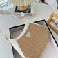 Prada Jute Shoulder Bag With OG Box & Dust Bag