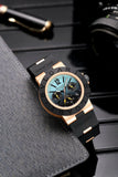 Bvlgari Aluminium Now in Black & Gold Watch