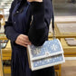 Tory Burch T Monogram Shoulder Bag With Adjustable Strap With OG Box