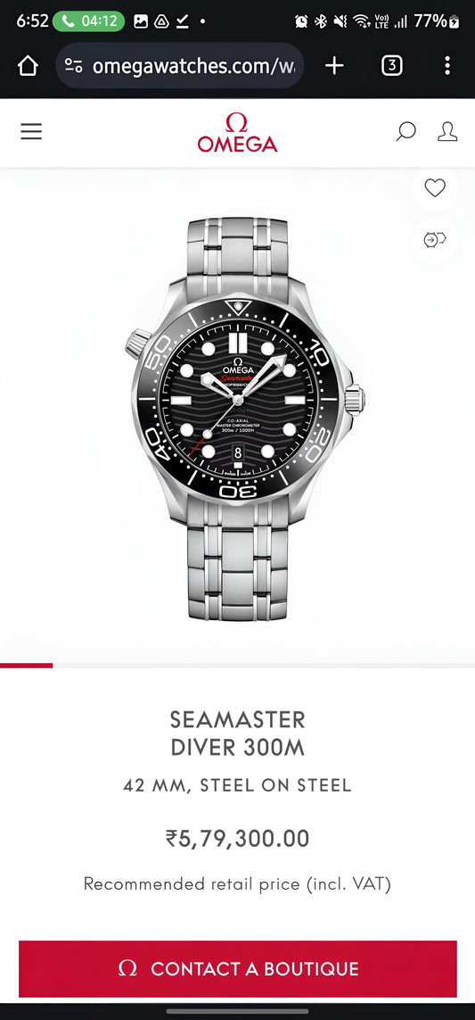 Omega Seamasters Automatic with Open Back Collection