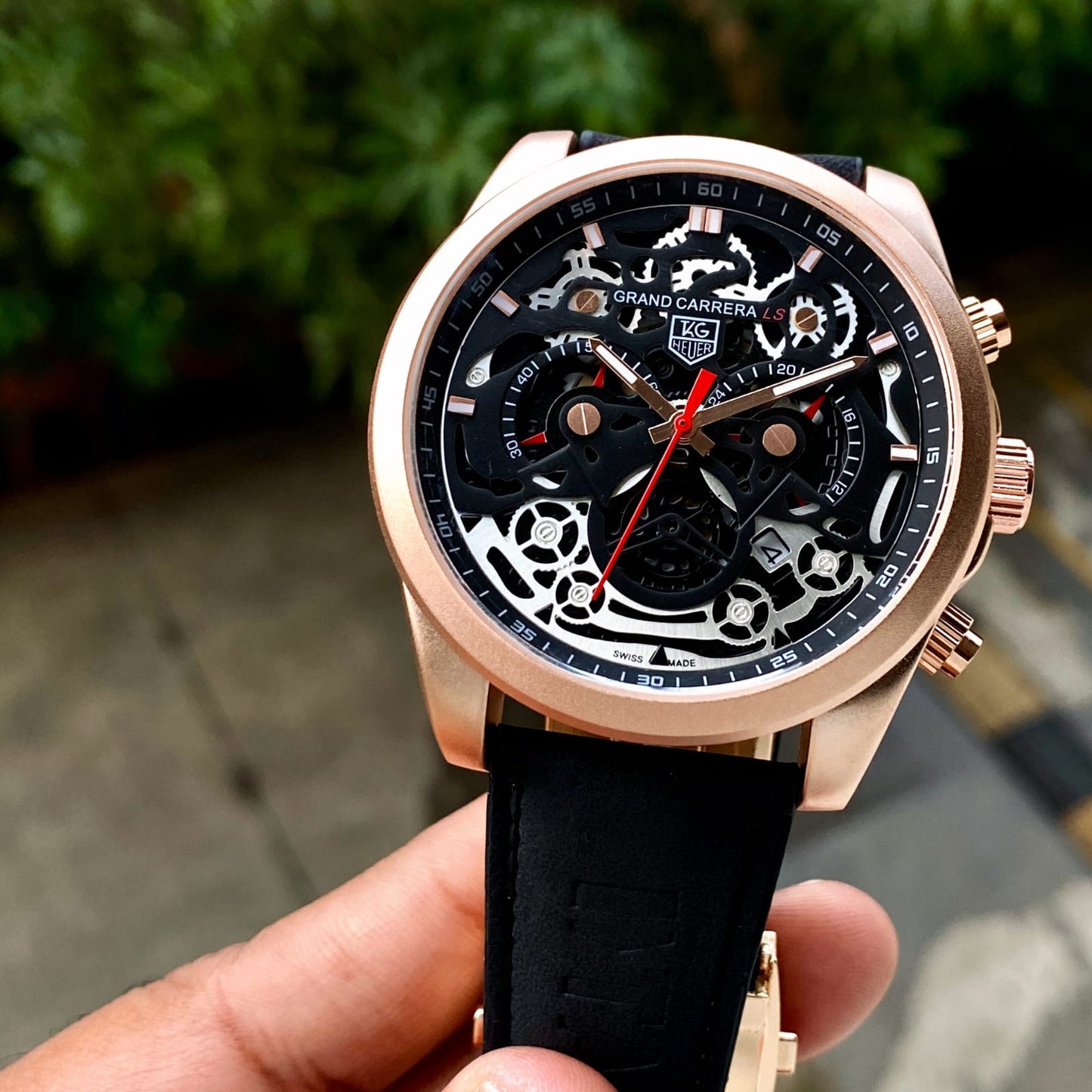 Tag Heuer CR7 Black Silver