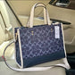 Coach Dempsey Tote With Og Box & Dust Bag