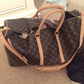 LOUIS VUITTON TRAVELING DUFFLE BAGS