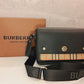 Burberry Vintage Check and Leather Note Crossbody Bag