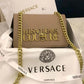 Versace Jeans Couture Saffiano Lock Crossbody Bag