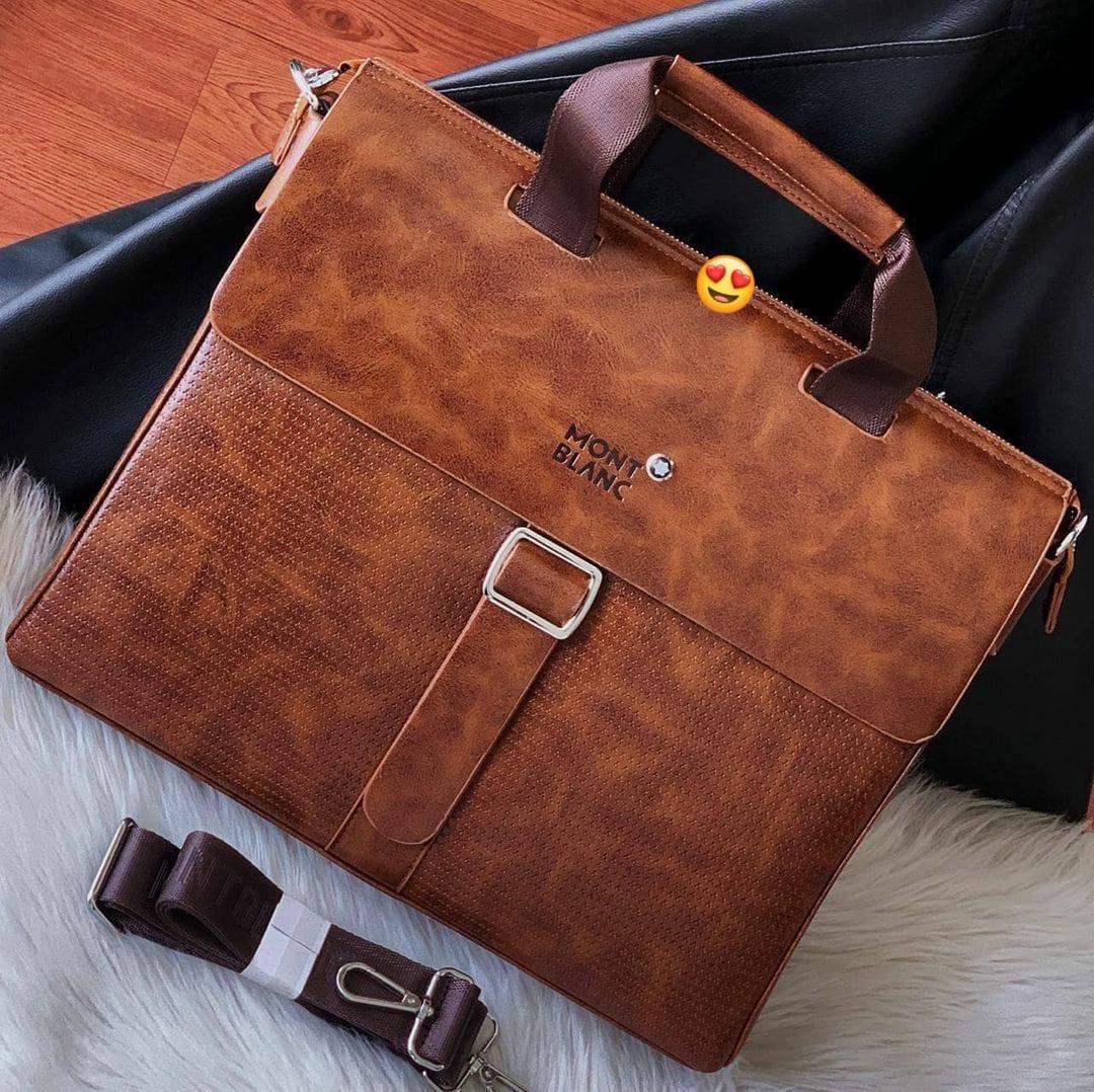 Assorted Branded Mont Blanc Laptop Bags In Stock