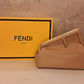 Fendi Women's Black Logo Detailed Small Clutch Bag