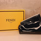 Fendi Women's Black Logo Detailed Small Clutch Bag