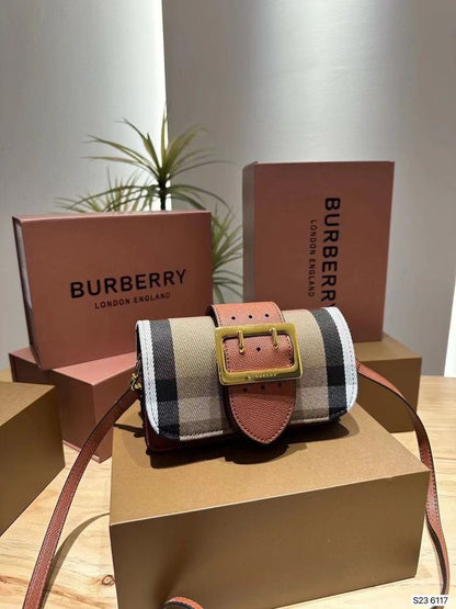 BURBERRY SMALL BUCKLE CROSSBODY