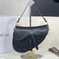 Dior Saddle Premium Leather White With OG Box