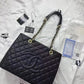 Chanel Classic Gst Caviar Grained Leather Tote Bag